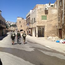 Hebron, soldiers