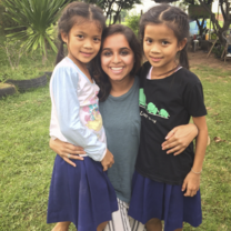 Kids at the Village of Lao Noi