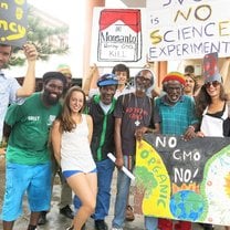 march against GMO in St Vincent
