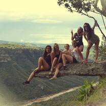 Volunteers on Leopard Rock | Oribi Gorge