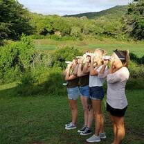 Voluntouring Africa volunteers