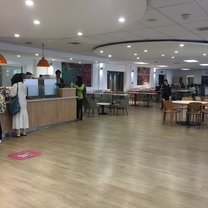 The cafe at the Uni