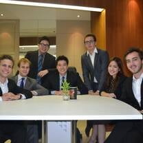 interns dressed business professional 