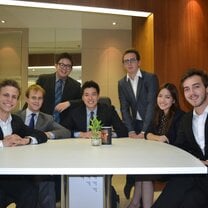 interns dressed business professional 