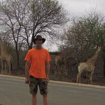 African road block