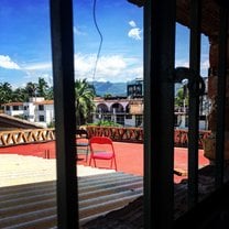 Balcony of our house in PV