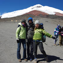 Hiking on Cotopaxi Volcano