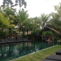 visiting a pool during free time