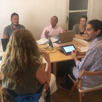 Daily group discussions and concept checking 