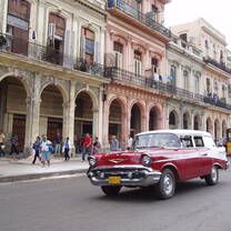 Havana, Cuba streets are idillic.