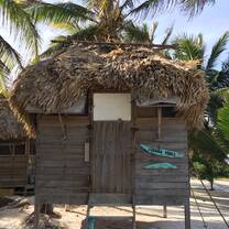 The cabana I stayed in