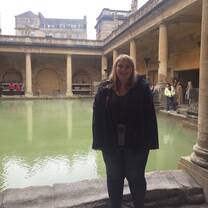 The tour included a listening guide and there were even people dressed as romans!
