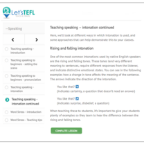Let's TEFL lesson preview