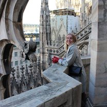 On top of the Duomo!