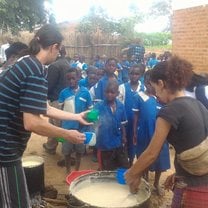 Food is extremely needed when children only have a meal per day. we were introducing the feeding programme in preschools 