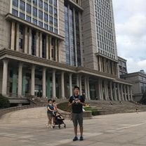 A photo of me at Fudan University