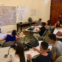 Students learning in Nicaragua