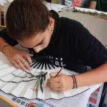Chinese painting class is  Great!