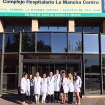 Our first day in La Mancha Centro Hospital! 