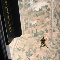 Skydiving in Madrid
