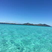 Blue water