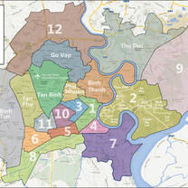 Districts in HCMC