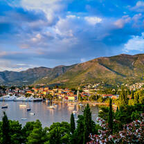 The Croatian coastline