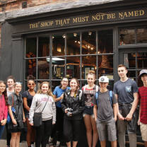 students in "Hogsmeade"