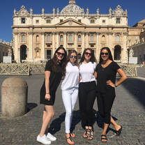 students in Vatican City