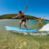 Improve your surf technique on your gap year