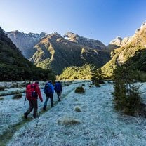Hiking in to the amazing Routeburn 