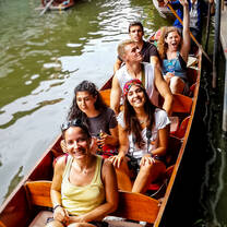 Thailand floating markets 