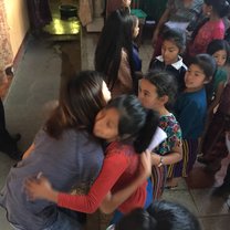 goodbye hug