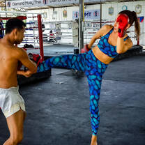 Muay Thai lesson Koh Phangan