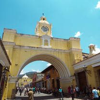 Archway in Antigua Guatemala