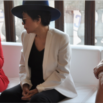 Meeting with Yoko Ono