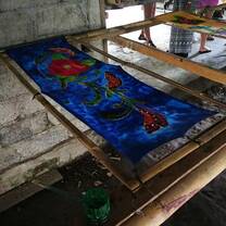 Batik painting class