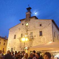 Cagli at night italy