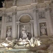Roman fountain italy