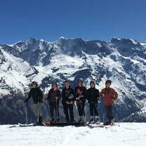 Skiing day