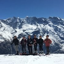 Skiing day