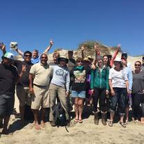 Our group in Baja 