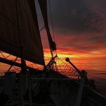 Sunset near Mount Desert Island