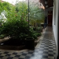 School courtyard