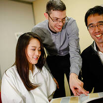 Teaching Business English course students 