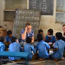 Volunteer in India