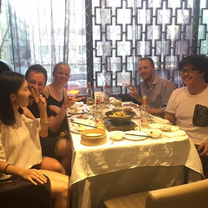 Roast Duck in Beijing with classmates and teacher