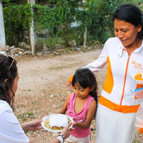 volunteering in the community