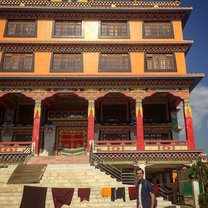 The monastery in Arubaari, Kathmandu