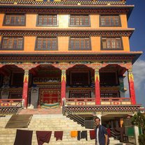 The monastery in Arubaari, Kathmandu